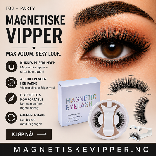 Den perfekte gaven til venninnen som har alt – magnetiske vipper!