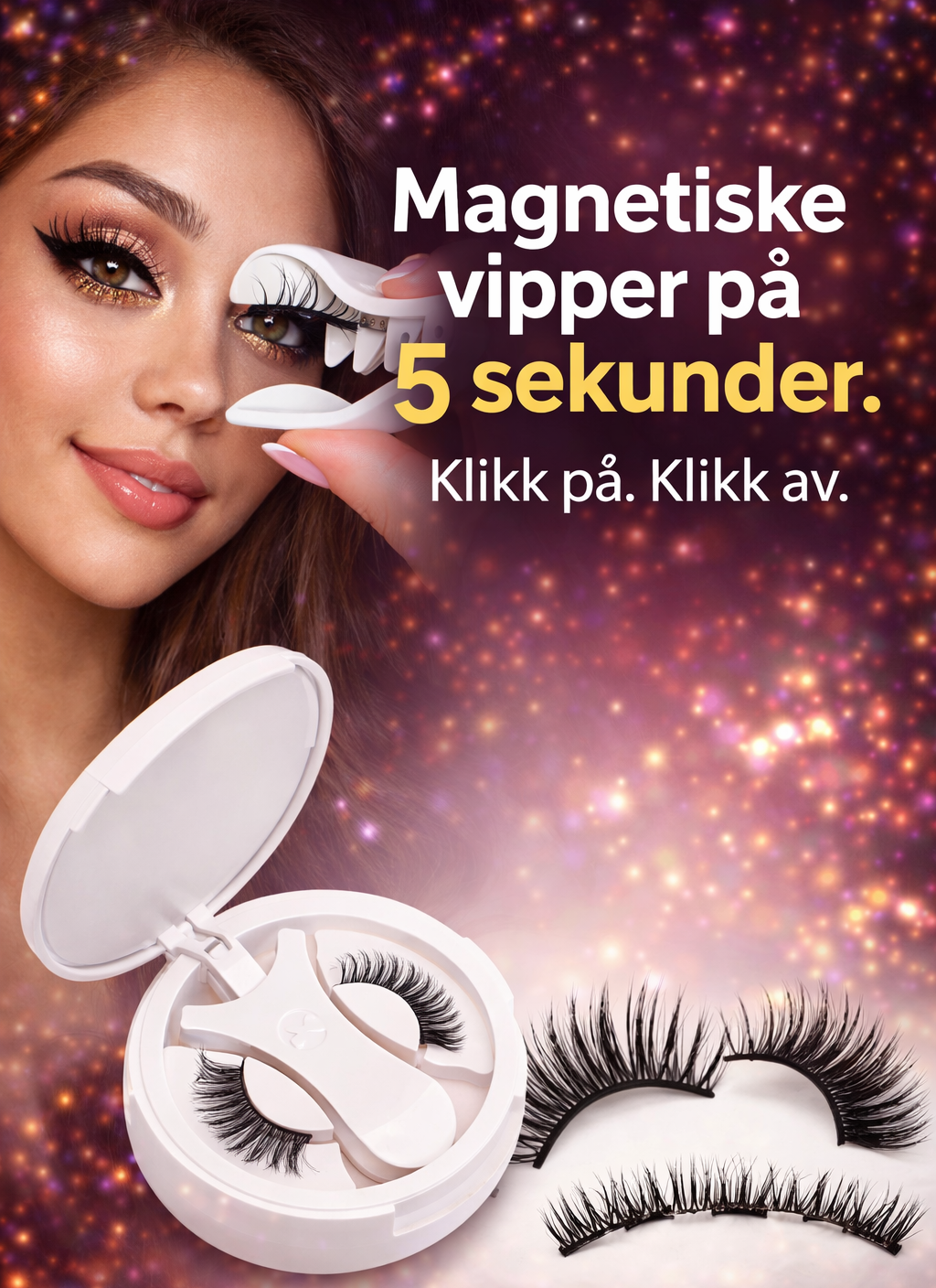 Hvordan rengjøre magnetiske vipper – MagLash stell og vedlikehold
