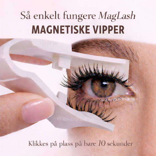 Magnetiske vipper uten lim!