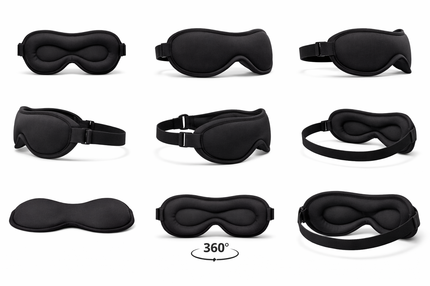 Sovemaske i Silk-Sateng – Total Mørklegging & Bedre Søvn